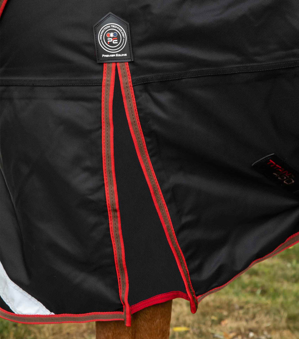 Premier Equine - Výběhová deka s odnímatelným krkem Titan (450g)