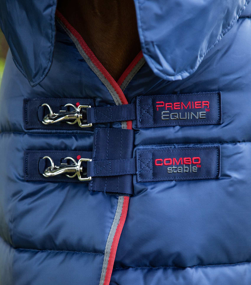 Premier Equine - Stájová deka Combo s pevným krkem (400g)