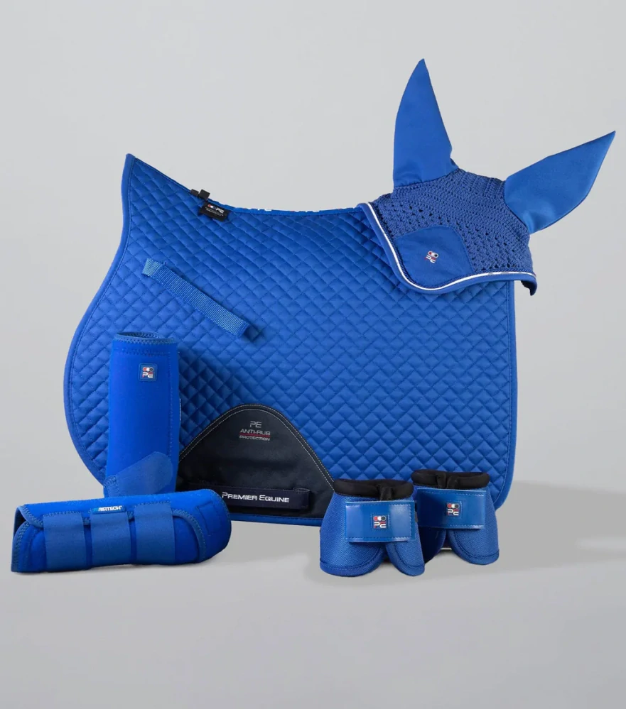 Premier Equine - PONY Podsedlová dečka Plain Cotton GP/Jump Square