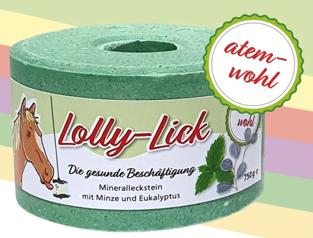 S.I.N. Hellas - Koňské lízátko Lolly-Lick - zdravé lízátko pro koně - Heřmánek