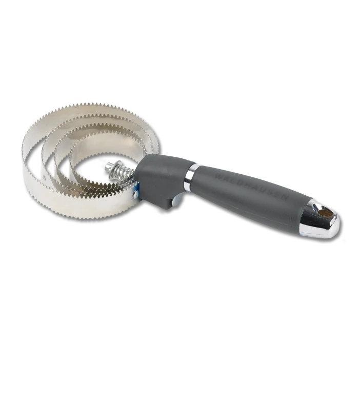 Waldhausen - Kovové hřbílko s gelovou rukojetí Curry Comb 