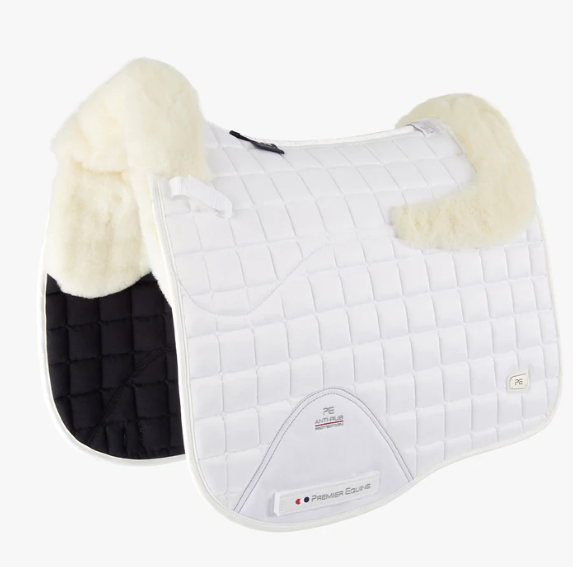 Premier Equine - Podsedlová dečka Atlantis CC Satin Wool Dressage Square